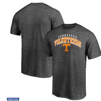 Men's Fanatics Branded Heathered Charcoal Tennessee Volunteers Line Corps T-Shirt