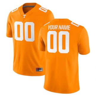 Men's Nike Tennessee Orange Tennessee Volunteers Football Custom Game Jersey