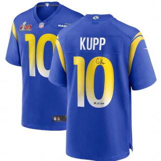 Cooper Kupp Los Angeles Rams Fanatics Branded Player Icon Name & Number T- Shirt - Royal