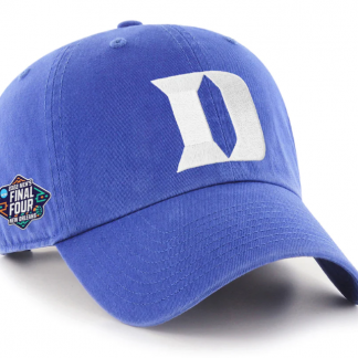 Men's '47 Royal Duke Blue Devils 2022 NCAA Men's Basketball Tournament March Madness Final Four Clean Up Adjustable Hat