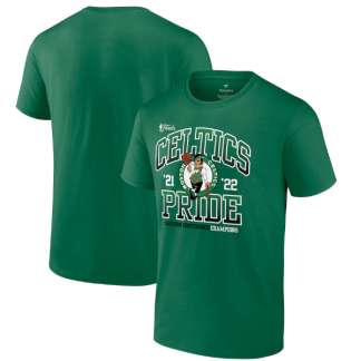 Boston Celtics Fanatics Branded 2022 Eastern Conference Champions Hometown T-Shirt - Kelly Green