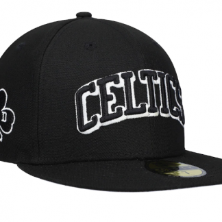 Boston Celtics New Era 2021/22 City Edition Official 59FIFTY Fitted Hat – Black