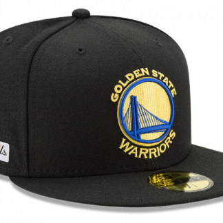 Golden State Warriors New Era 2022 NBA Finals Side Patch 59FIFTY Fitted Hat - Black