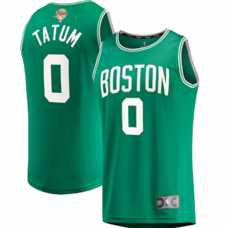 Jayson Tatum Boston Celtics Fanatics Branded 2022 NBA Finals Fast Break Replica Player Jersey Kelly Green - Icon Edition