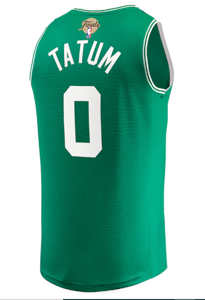 Jayson Tatum Boston Celtics Fanatics Branded 2022 NBA Finals Fast Break ...