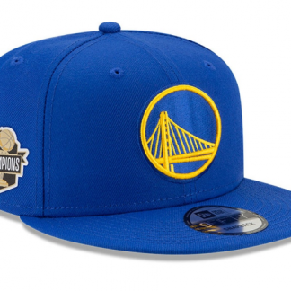 Golden State Warriors New Era 2022 NBA Finals Champions Side Patch 9FIFTY Snapback Adjustable Hat - Royal