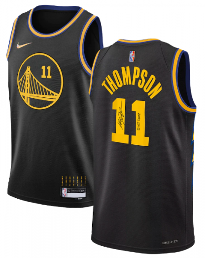 Klay Thompson Golden State Warriors Fanatics Authentic 2022 Western ...