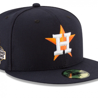 Houston Astros New Era 2022 World Series Champions Home Side Patch 59FIFTY Fitted Hat - Navy