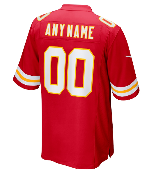 Kansas City Chiefs Nike Super Bowl LVII Game Custom Jersey – Red - Swan ...