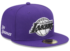 Los Angeles Lakers New Era 2022/23 City Edition Alternate Logo 59FIFTY Fitted Hat - Purple