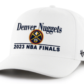 Denver Nuggets '47 2023 NBA Finals Front Hitch Adjustable Hat - White