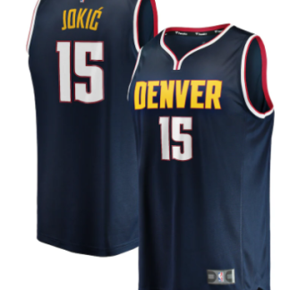 Denver Nuggets Fanatics Branded 2023 NBA Finals Fast Break Player Jersey Nikola Jokic  - Icon Edition - Navy