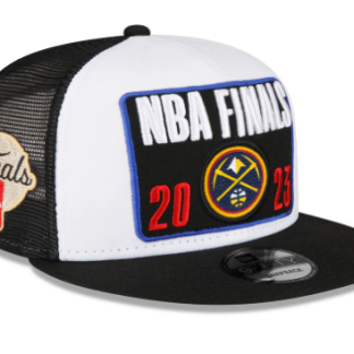 Denver Nuggets New Era 2023 Western Conference Champions Locker Room 9FIFTY Snapback Hat - White_Black