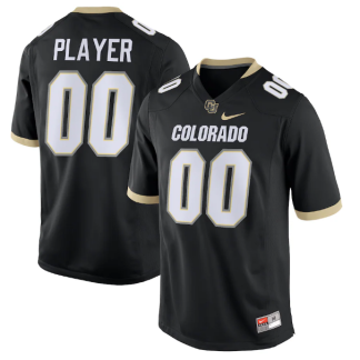 Colorado Buffaloes Nike Pick-A-Player NIL Replica Football Jersey - Black