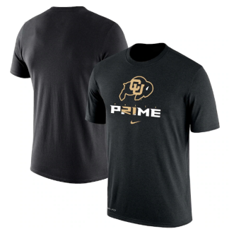 Deion Sanders Colorado Buffaloes Nike Coach Prime Performance T-Shirt - Black