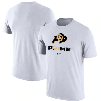 Deion Sanders Colorado Buffaloes Nike Coach Prime Performance T-Shirt - White